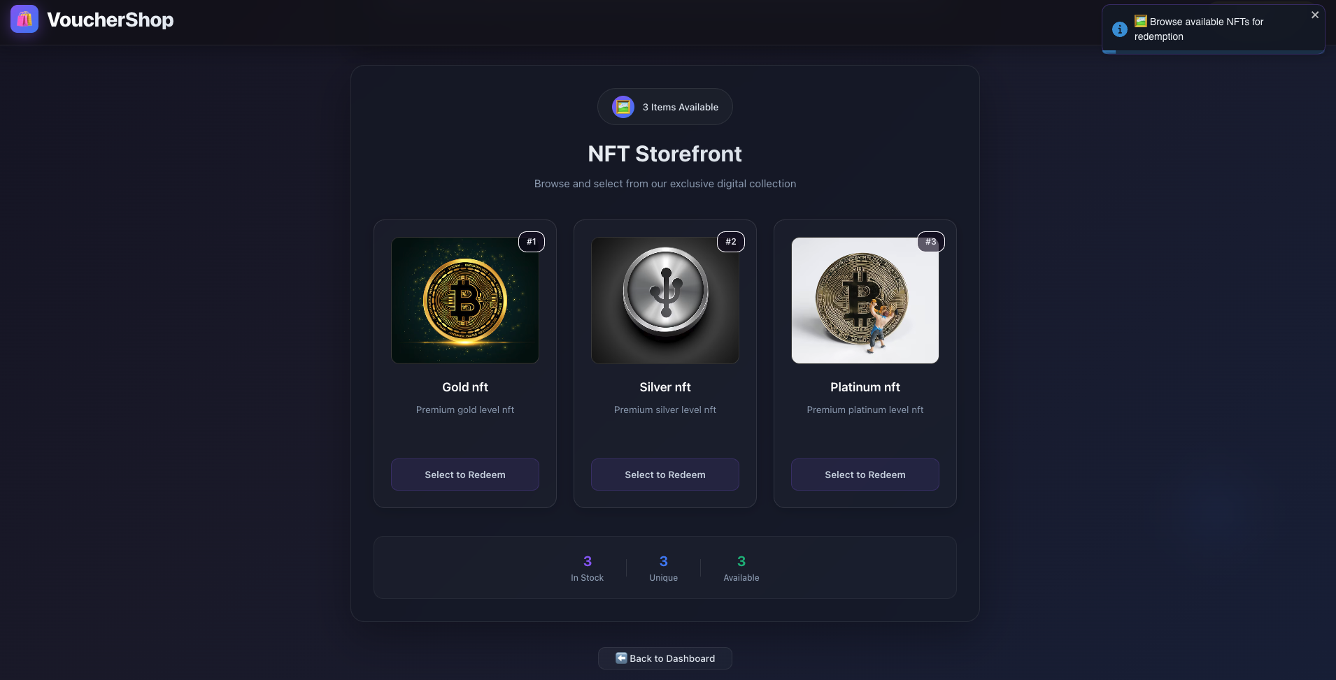 NFT Storefront